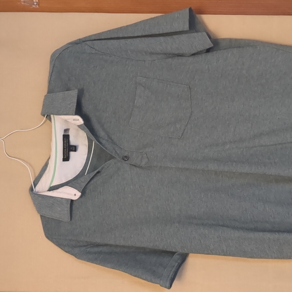 Banana Republic Performance Pique Men’s Polo Shirt Size XL